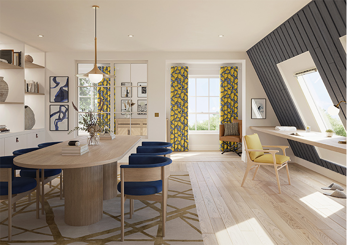 Magali, Ochre - Made to Measure Curtains - Image 13